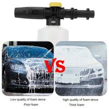 Snow Foam Lance Car Soap Foam Generator High Pressure Washers For Karcher - White - View 7