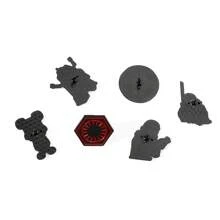 Disney 1/6 Pcs Cartoon Anime Brooch Personalized Robot Soldier Organization Logo Enamel Pin Backpack Clothing Jewelry Metal Badge Accessories A Gift For My Friends