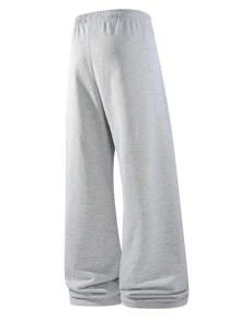 Men's Casual Loose Fit Wide Leg Pants