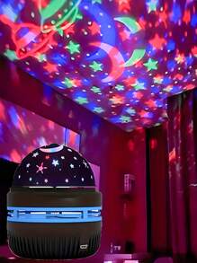 Orleans Polar Star Projector, USB Power Supply, Multi-Color Remote Control, PVC Material, ≤ 36V Working Voltage, No Laser, For Home Mood Lighting
