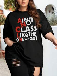 Ain't No Class Like The Class Of 2024 Back To School College Graduate Graduate Student Plus Size Oversize Women T-Shirt For Women