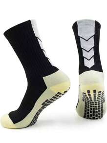 Kit 1/2/3/12 Meias Esportivas de Futebol Antiderrapantes Resistente ao Desgaste Premium