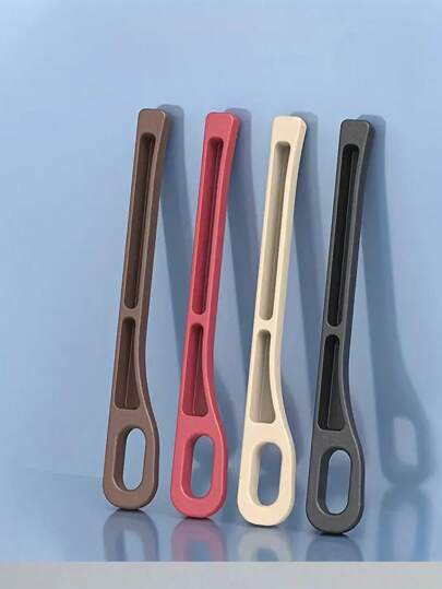 4pcs Car Seat Gap Strips Seam Soft Filler Side Leak-Proof Filling Plug Spacer, Seat Gap Filler Storage Bag, Double Compartment Design, Suitable For Keys, Mobile Phones, Made Of Soft Material, No Deformation, Car Interior,Auto Accessories Decorations