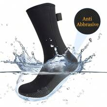 Calcetines de neopreno de 3MM de grosor unisex, calcetines de natación resistentes al deslizamiento y al frío para deportes acuáticos de invierno como buceo, surf y esnórquel