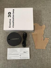 1 件 3D 篮球夜灯，创意触控 7 色更衣室装饰灯，送给篮球迷的绝佳礼物