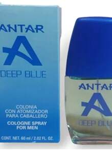 Perfume Para Hombre Antar Deep Blue - Colonia Con Atomizador Para Hombre – Fuller - Fragancia Fresca - De La Familia Olfativa Cítrica Maderosa – Con Notas De Cítricos: Toronja Y Limón – 60 ml - citrico - Ver 3