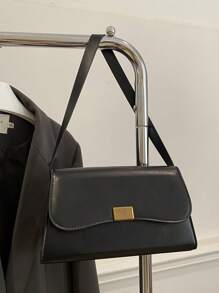 2025 Niche Design Bag, High-End Stylish Minimalist Baguette Handbag,Versatile Tote & Shoulder Bag