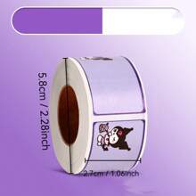 300pcs   & Friends Name Sticker Labels - Cartoon Stickers For Diaries, Office Supplies And Items - Multicolor - View 4