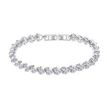 1 Stück modischer Armreif mit Strass in Kristalloptik, Geschenk für Frauen