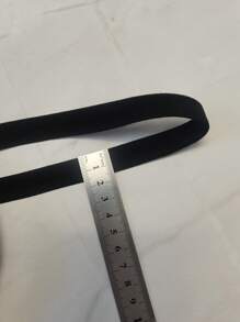 DomiGe 1 件装男士性感内衣黑色弹力网眼三角裤带肩带 - 黑色 - 查看 11