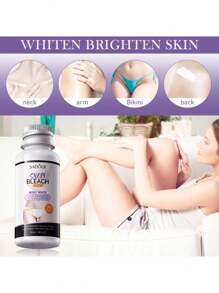 Crema Aclaradora Sadoer Snow Bleach Zonas Íntimas Corporales - Multicolor - Ver 4