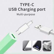 USB Rechargeable Portable LED Dual-Light Source Nail Lamp, Convenient & Fast Drying, Suitable For Home DIY Gel Nail Art Curing And Nail Polish Drying - Multicolor - View 9