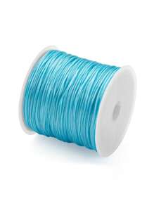 Diameter 0.7mm Approx. 1 Roll Flat Raw Silk Style Elastic Thread Beaded String Bracelet Rubber Band Beaded String Flat Silk Text Play Beaded String DIY Accessories Accessories Wire Suitable For Making Jewelry Jewelry, Bracelets, Necklaces, Hangings, Beads, Bracelets. - Multi-strand Flat Elastic Cord - View 13