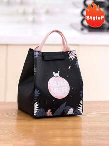 Large Capacity Work Lunch Bag Reusable Insulated Lunch Bag Work Student Storage Lunch Box Bag Fruit Insulated Bag Back To School - Multicolor - View 11