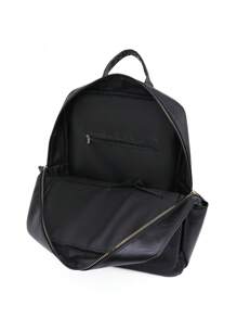 Mochila de viaje de mujer de moda con gran capacidad y compartimento para laptop, mochila de estilo callejero para estudiantes