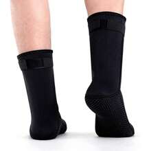 Calcetines de neopreno de 3MM de grosor unisex, calcetines de natación resistentes al deslizamiento y al frío para deportes acuáticos de invierno como buceo, surf y esnórquel