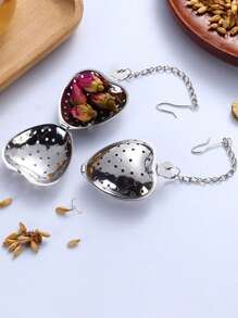 1pc/5pcs Stainless Steel Multipurpose Spice Ball Seasoning Pot Soup Strainer Tea Infuser, Hot Pot Spice Filter