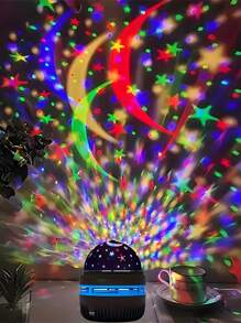 Orleans Polar Star Projector, USB Power Supply, Multi-Color Remote Control, PVC Material, ≤ 36V Working Voltage, No Laser, For Home Mood Lighting