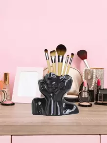 1 pezzo Vaso in ceramica con figura femminile in stile nordico, busto di donna, vaso bohémien femminista minimalista, decorazione moderna in stile nordico, adatto per decorazione di casa, soggiorno, ufficio, libreria, decorazione per la scuola, forniture scolastiche, vaso per fiori, vaso in vetro