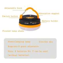 1pc Led Camping Light,Portable Rechargeable Camping Lanterns, Multi-Functional Emergency Lamp - Light Up Your Camping Adventures With This Handled LED Tent Light, Camping Accessories