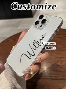 1 pièce Étui de téléphone peint personnalisé perforé haute transparence antichoc compatible avec iPhone16/iPhone16Pro/iPhone16Plus/iPhone16ProMax/iPhone15ProMax, Apple P13, P14, P11 Étuis souples, A50, A12, A32, A52, A72, A51, A21S, A13, A14, S22 Ultra, S23, A33, A53, S20 FE, Redmi 11, 12 Pro, 12, 12X, Note 11, 9A, 9C, Poco X3 NFC, Redmi 10, 9, Note 9, 12C, Note 11 Pro, Redmi 10C, Note 8 Pro - Multicolore - Voir 6