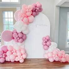 10/20/30/40/50pcs Light Pink Balloon 18/12/10/5 Inches, Light Pink Latex Party Balloon Suitable For Graduation Brides Shower Gender Revealing Birthday Party Decoration - Light Pink - View 5