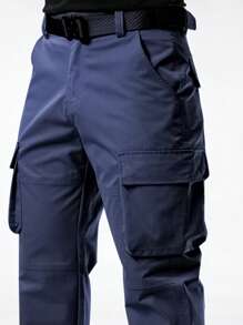 LEDUNTINO [Wiosna/Lato] Męskie spodnie na co dzień na zewnątrz, zapinane na suwak, Sport, Piesze wycieczki, Jednolity kolor, Prezent dla męża/chłopaka, Męskie spodnie na wiosnę i jesień, Wielokieszeniowe, Kemping, Spodnie wspinaczkowe