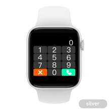 Montre intelligente avec bracelet en silicone pour adolescents, écran tactile TFT HD de 1,44", prévisions météorologiques, suivi multisports, alarme, affichage de la date, lecteur de musique, rappel d'appel téléphonique, compatible avec Android et IOS, convient pour les cadeaux, l'école, le sport, la fête