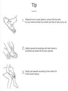 3雙杏色/裸色萬用中筒女襪，JK襪款，春夏秋季薄透襪，防勾絲透氣，時尚半包絲高襪，適合購物、跳舞、打扮 - 杏色 - 查看 10