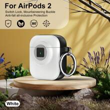 创意相机锁式保护壳，兼容 Apple Airpods 第四代，防震，独特设计，适合男女，时尚第四代锁保护套 - 彩色 - 查看 8