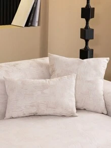 1pc Anti-Slip Washable Chenille Sofa Cushion Cover, Suitable For All Seasons, Anti-Slip, Dirt-Resistant And Scratch-Resistant, Simple Yet Luxurious, Fits Living Room And Bedroom, Pet-Friendly, Excluding Backrest, Armrest And Pillow Covers