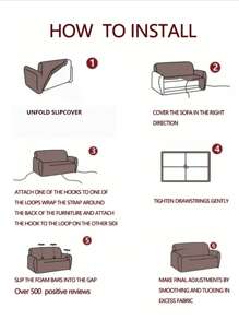 1 件带树叶印花图案的弹力沙发套，全覆盖沙发套，保护沙发免受猫抓伤，适合单人/双人沙发/3 人座/4 人座，包括 1 个枕套