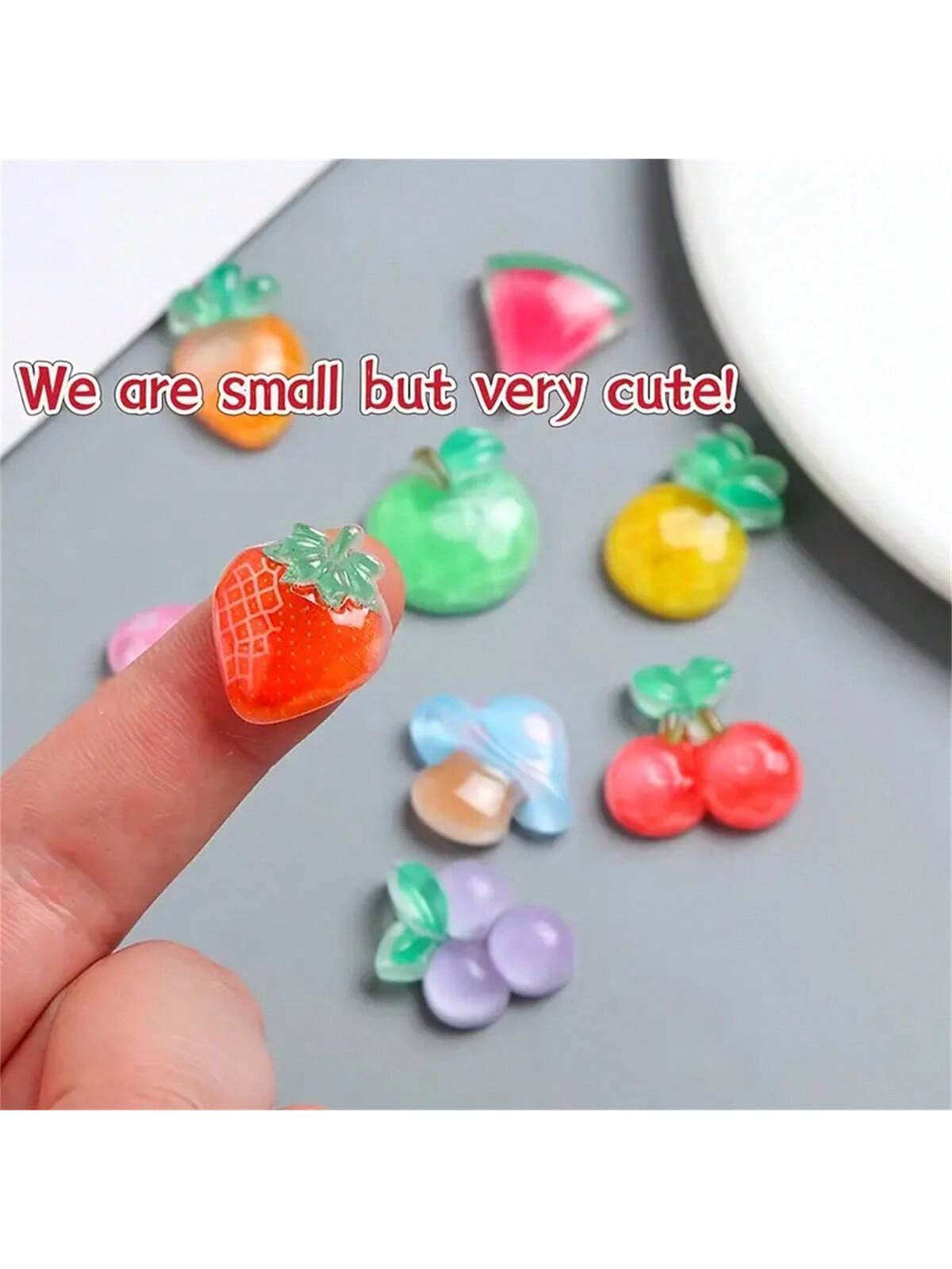 10 قطع مغناطيسات ثلاجة بتصميمات الفاكهة الكرتونية،...