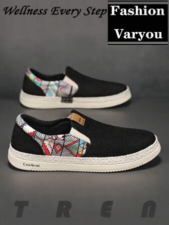 Plus Size Men's Solid Color Lace-Up Running Shoes, Casual Comfortable Non-Slip Walking Shoes, With Hook And Loop Fastener, Easy To Clean, Sport Casual Campus Style Athletic Sneakers, Skate Shoes For Students