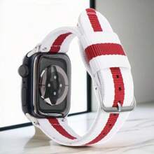 Apple Strap Elastisch Nylon Canvas Compatibel met Apple Watch 38mm40mm41mm Waterdicht en ademend Multi-Color Optioneel
