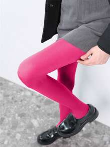 Leggings de mujer de alta elasticidad y suaves semi-transparentes | Pantimedia resistente a desgarros y duradera | Mallas de cintura alta antideslizantes | Versátiles para el hogar, salidas casuales y actividades al aire libre