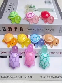 Set de 30 bolsas ciegas de resina de poliéster que brillan en la oscuridad con tortugas marinas - Luz nocturna 3D de tortugas marinas, excelente para manualidades DIY, fiestas y regalos