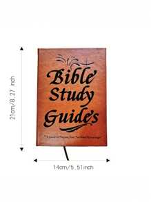 Bible Study Journal - Paper Faith-Based Notebook For Daily Worship And Prayer Notes, Suitable For Men And Women,School Supplies,Back To School