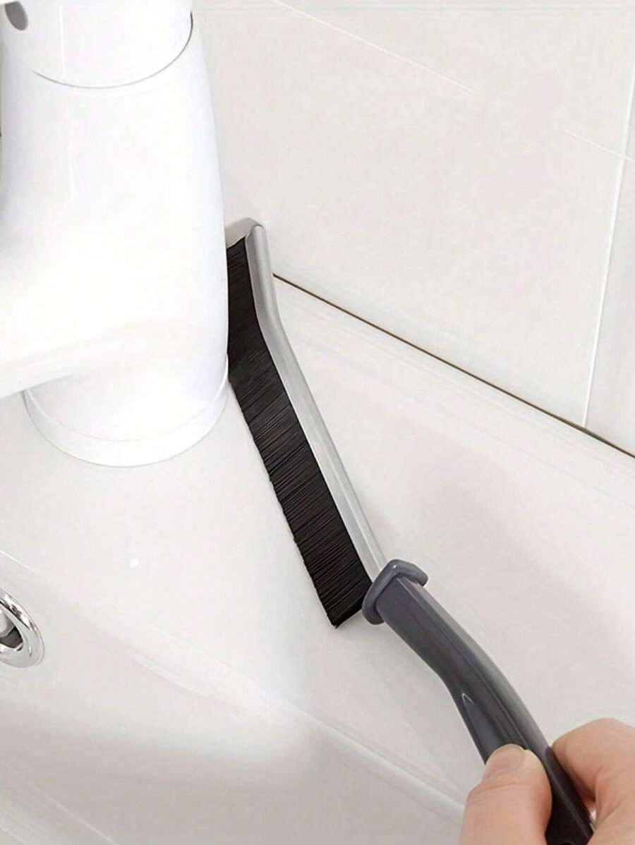 3 件装缝隙清洁刷，新型多功能缝隙清洁刷工具，浴室缝隙刷，灌浆清洁刷硬毛缝隙清洁刷，适用于商店 - 彩色 - 查看 1