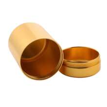 Mini Metal Box, Stainless Steel Tea Can, Small Travel Portable Container, Sugar Coffee Can, Organizer, Protein Container, Vase