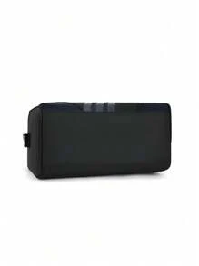 Casual Color Block Round Tube Sports Shoulder Bag, Casual Letter Pattern Round Tube Sports Fitness Bag, Portable Zipper Lightweight Handbag Fashion Unisex Daily Use Bag, Large Capacity Luggage Bag, Training Bag. Suitable For Teen Summer Casual Outdoor Athletic Or Vacation Travel Or Graduation Gifts Or Birthday Dress Accessories