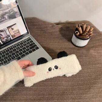 1 faixa de cabeça facial com , adequada para mulheres e meninas, faixa de cabeça facial de spa para maquiagem e cuidados com a pele, faixa de cabeça de tecido macio ajustável com estampa de panda fofo, faixa de cabelo turbante, faixa de suor, acessórios de cabelo para outono e inverno para mulheres, roupas de férias, cachecol elegante para mulheres