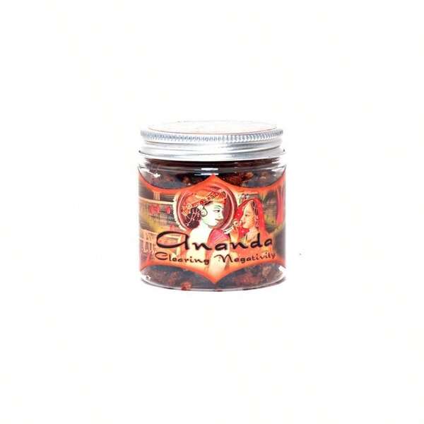 Prabhuji's Gifts Ananda Clearing Negativity Ramakrishnananda Resin Incense 2.4 Oz, Fragrance, Perfume, Unisex, Long Lasting, Parfum, Scent, Notes, Signature, Luxury, Collection, Classic, Set, Original