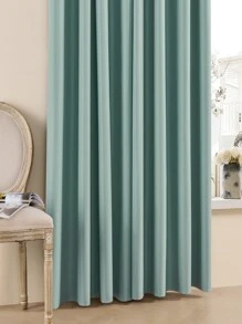 2pcs Blackout Curtains, Lightweight With Insulated Lining, Suitable For Living Room, Bedroom, Bathroom, Home Decor, Room Decor, 100% Blackout, Easy Installation - Mint Green - View 7