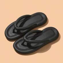 Sandalias de Playa de Verano en Colores Ácidos, Zapatillas Planas con Suelas Suaves para Mujeres y Hombres, Sandalias Cómodas y Antideslizantes para Exteriores, Nueva Colección 2025 - Blanco - Ver 7