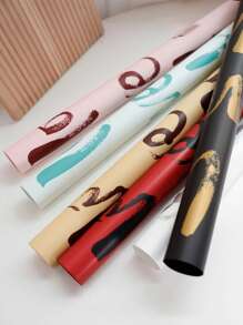 20 张/包全新 LOVE 防水花卉包装纸、花束包装、薄纸