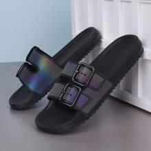 Men's Summer Laser Gradient Casual Simple Beach Sandals - Laser - View 4