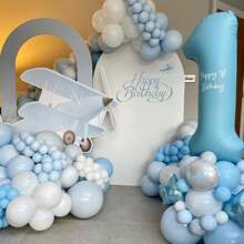 10/20/30/40/50pcs Light Blue Balloon18/12/10/5 Inches Light Blue High-Quality Latex Balloon Suitable For Graduation Parties, Bachelor Parties, Gender Revealing Weddings, Birthdays, Party Decorations