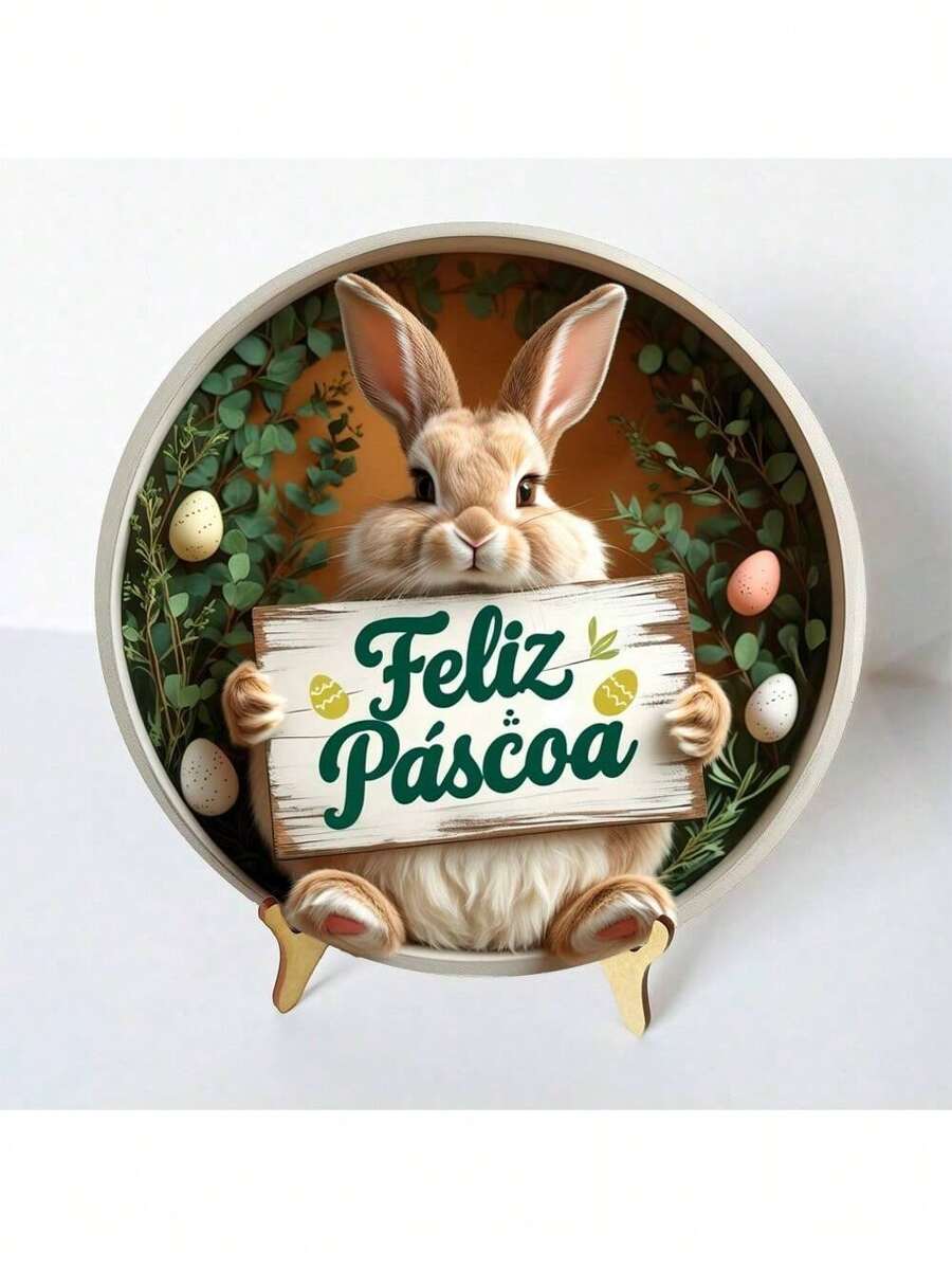 Easter Decoration With 20cm MDF Table Stand - 29 - View 1
