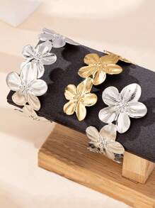 1 件简约几何花瓣串珠手链，适合女士日常佩戴 - 彩色 - 查看 7